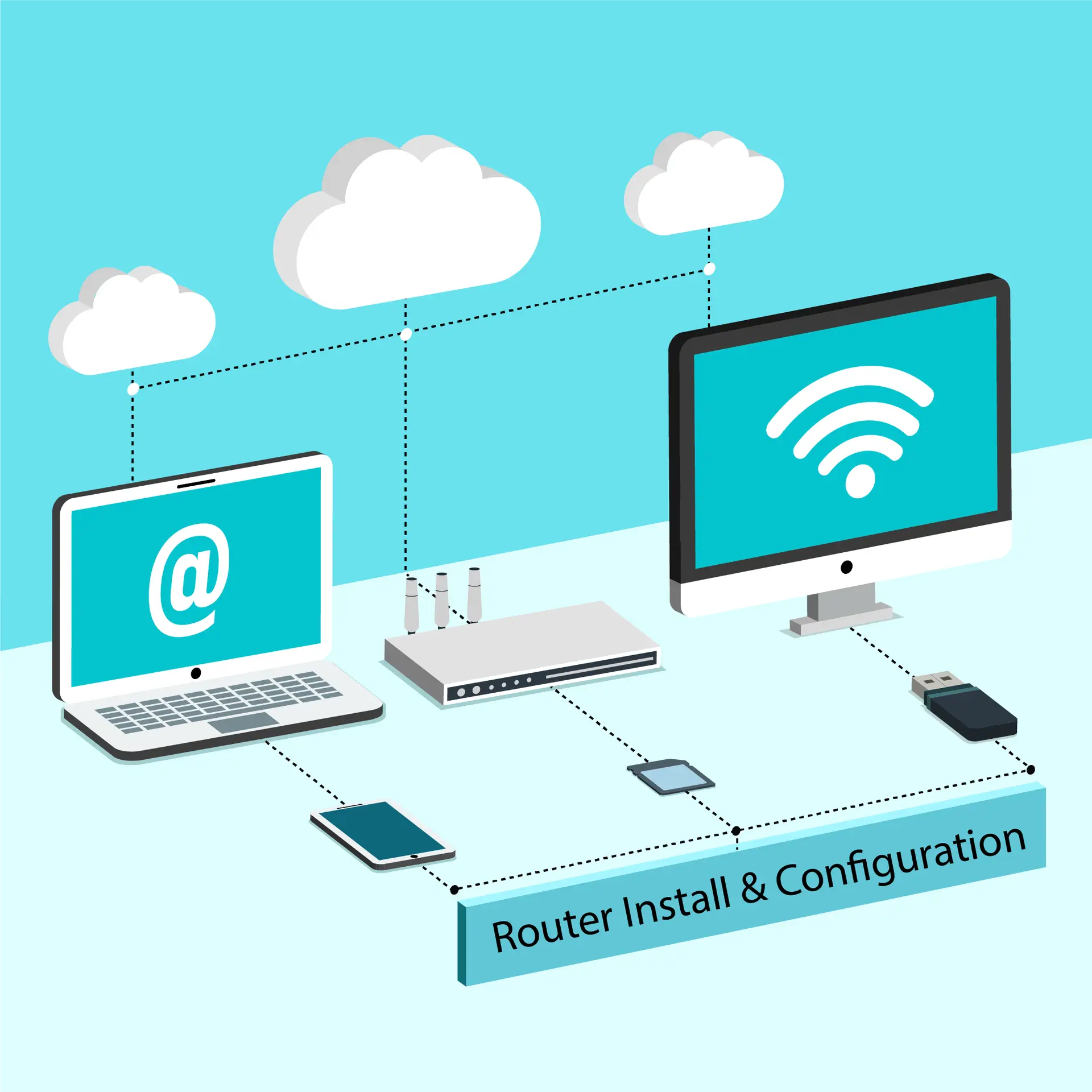 Router Install & Configuration Service Provider Company